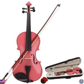 B0dmdkbcwj Brand Bivvi 1/8 Pink Acoustic Violin Starter Kit With Case Bow Rosin For Teens And Students