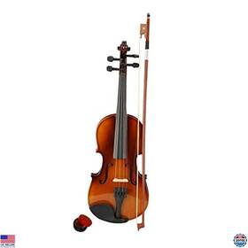 Brand Luxuefeng 64471048 Stunning 1/2 Pink Acoustic Violin Set For Ages 9-10 With Case And Accessories