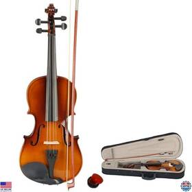 Brand Miieelo B0dhp4dv9g Handcrafted 1/8 Solid Wood Acoustic Violin Starter Kit With Case Bow And Rosin