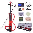 Btv1879898332988ra Ammoon Solid Wood Electric Silent Violin Ebony Fingerboard 635946858547