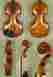 C1457 Stradivari Gliga Intermediate Level 1 16 Child Gems Antiqued Flamed Violin