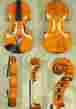C1939 Stradivari Gliga Advanced Level 4 Professional Gama Violin Stradivarius Model