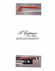 Ca.1930 Mod Ouchard French Fine Certified Tourte Violin Bow Very