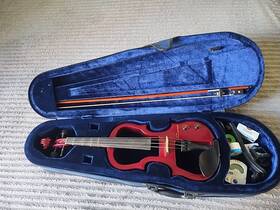 Ev-20wh Caraya Electric Violin 4/4 Ev-20