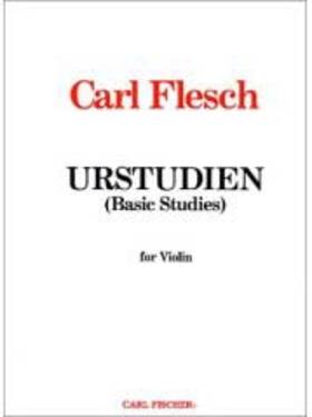 Carl Fischer Publishing 798408008864 Urstudien Basic Studies For Violin Flesch