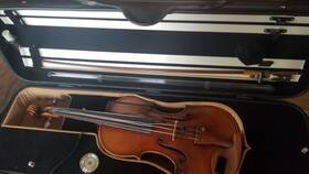Vsh065a12 Carlo Lamberti Guarneri Violin Lv20 4/4 With Case Accessories See Description