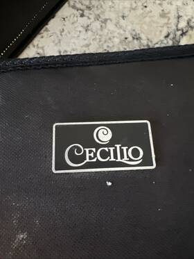 20005136 Cecilio Mendini Violin By With Case Great Condition Used S/n