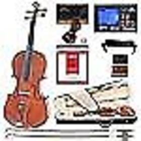 4cvn-200 Cecilio Da 3/4cvn-200 Sr 92d Fb1 Cvn-200 Solidwood Violin With Dftaddario Prelude Strings 3/4 - Clear
