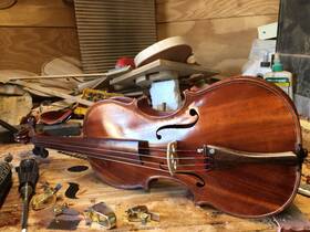 Cgvf-003 Chazz Guitarz And Violins Violin 4/4 Handcrafted