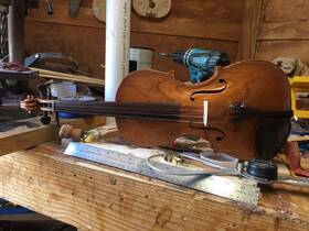 Cgvf-006 Chazz Guitarz And Violins 4/4 Violin Hand Crafted