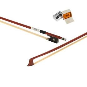 Classic Violin Bow 4/4 Full Size With Soft Bag And Rosin Lightweight New