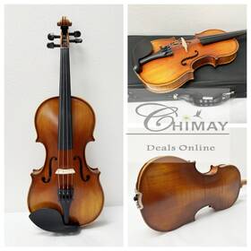 Vn080-1 Classical Strings Vn080 Used Vn080-1/2 Size Advanced Violin Outfit One Piece Back