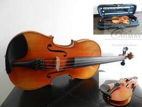 Vn085-3 Classical Strings Vn085 John Wu Workshop -classical Vn085-3/4 Size Advanced Violin Outfit - Used