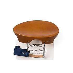 Zk-300b Conrad Gotz Chinrest New Flesch Boxwood For Full Size Violin