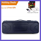 Cra400vfbk Full Size Violin Case Zippered Abs Molded Backpa 817173013467