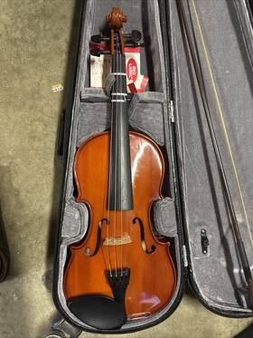 Cremona 46344 Student Violin Sv-175 4/4 2003 With Case Bow And Resin Very Good
