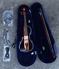 Crev55ofx Carlo Robelli Electric Violin Kit Case And Accessories Great For
