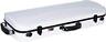 Crossrock Fiberglass Backpack Style Two 4/4 Full Size Violins Case In White
