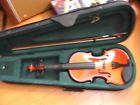 Cx-5682 Unbranded Violin Outfit Upgraded Tomastik Domminant Strings Beautiful