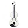 D42151 Unbranded New Acoustic Violin Case Bow Rosin White School Student