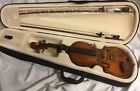 3-4cvn-200 Da Cecilio Solidwood Violin With Daddario Prelude Strings Size