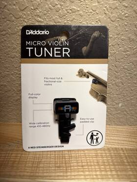 Pw-ct-14 Daddario Dftaddario Ns Micro Violin Tuner