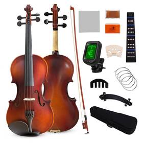Ddffejre Df-005 Beginner Violin 4/4 Full Size For Adults Women Girls Fiddle Set