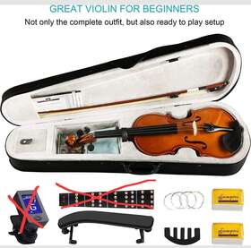 Vn-210 Debeijin 313043193104 Adults Kids Violin - Premium For Beginners Missing Someaccesories