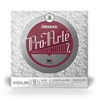 J5603 Dfootaddario 4/4m Pro-arte Nylon Violin Strings Medium