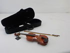 Dl-45018 Dluca Meister Ebony Fitted Beginner Violin Outfit Luca 805232002521