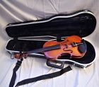 E-201-13 Hermann Beyer Used Stradivarius Copy Violin With Case Bow Etc