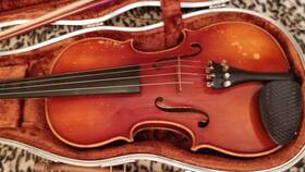 3011c E. R. Pfretzschner - Antonius Stradivarius 4/4 Violin Germany 1974 Vintage Antique