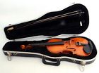 E210-13 Hermann Beyer Violin Model Hard Case Lot