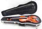 E2101152h 7459534 Hermann Beyer Brown Right-handed Acoustic Violin With Carrying Case
