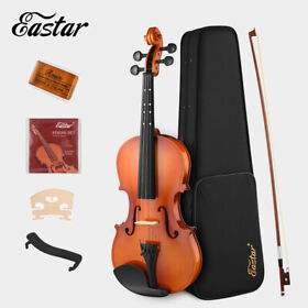Eastar 4/4 Violin Full Size Fiddle Set Beginner Students Kit With Case Rosin Bow