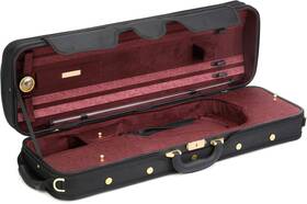 Ca1506 Eastman Oblong Violin Case - 4/4 Size Red Interior