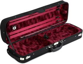 Ca1904lt44 Eastman Ca1904-lite Lightweight Oblong Violin Case - 4/4 Size Red Interior