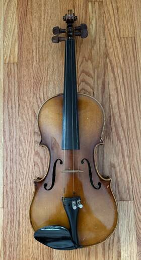 Erich Pfretzschner 1970-3/4 Case E.r. 3/4 Size Copy Of Antonius Stradivarius Violin 1970 Bow And