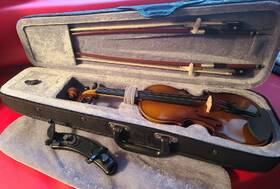 Pttvvn104 Etude 200 Student Series Violin Outfit 1/8 Size 2 Bows And Backpack Case Mint Ln