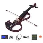 Eui3460903830459la Ammoon Full Size Silent Electric Violin Fiddle Kits 635946784648