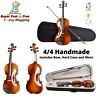 Eumi-vg44 Artall Student Acoustic Violin Beginner Pack With Bow 709044102571