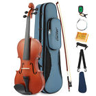 Eva-1 Eastar Natural Violin Set Spruce Wood Top And Maple Back