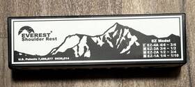 Ez-4a Everest Shoulder Rest For Violin Model 4/4 3/4 Nib