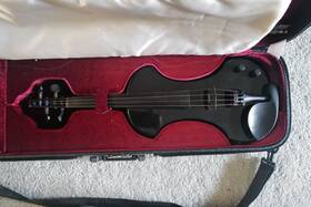 Kd99061516 Fender Fv-1 Electric Violin Black Excellent Condition