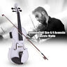 Fhl6703262081789ik Ammoon Full Size Acoustic Electric Violin Solid Wood 798881834820