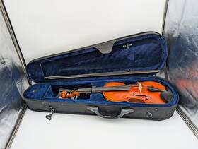 Xj0117-h20127 Franz Hoffmann Concert Violin Outfit 4/4 2017 Bow Case Tuner Shoulder Rest