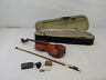 Fv-12e Flanger Full Size Solid Wood Satin Antique Violin With Hard