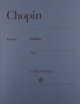 G. Henle Verlag 884088173296 Chopin Etudes Urtext Opus 10 And 25 Etuden Multilingual Edition