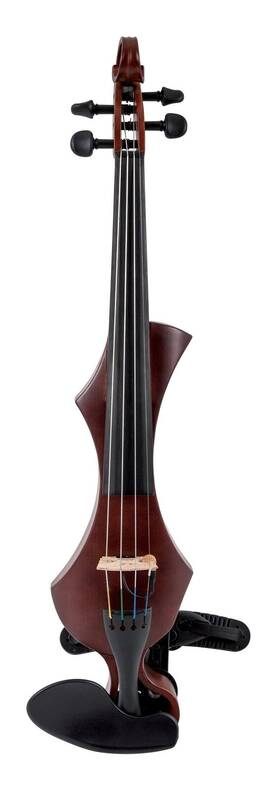 Gs400.301.ua Gewa .gs400.301.ua Novita 3.0 Electric Violin Red Brown With Universal Shoulder Rest Adapter