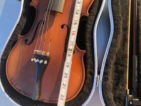 Vi101e4 Glaesel Violin 4/4 2004 Mint Condition With Bow And Hard Case
